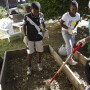 Robo Rebels Establish Their Garden Plot At First Quincy Community Garden