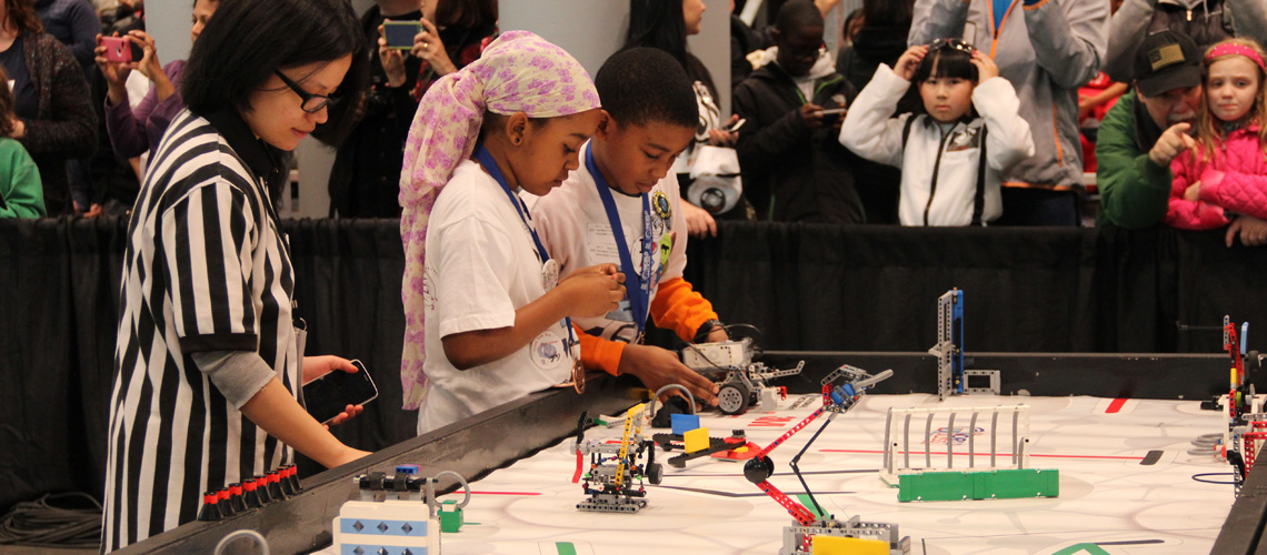 The Robo Rebels Compete at Jacob Javitz